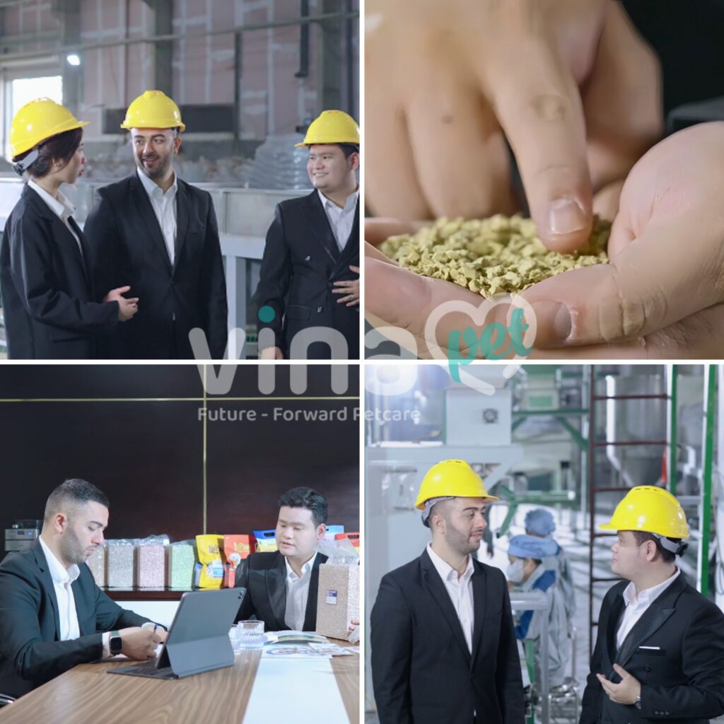 Vinapet sản xuất cát mèo, hợp tác B2B - OEM/ODM